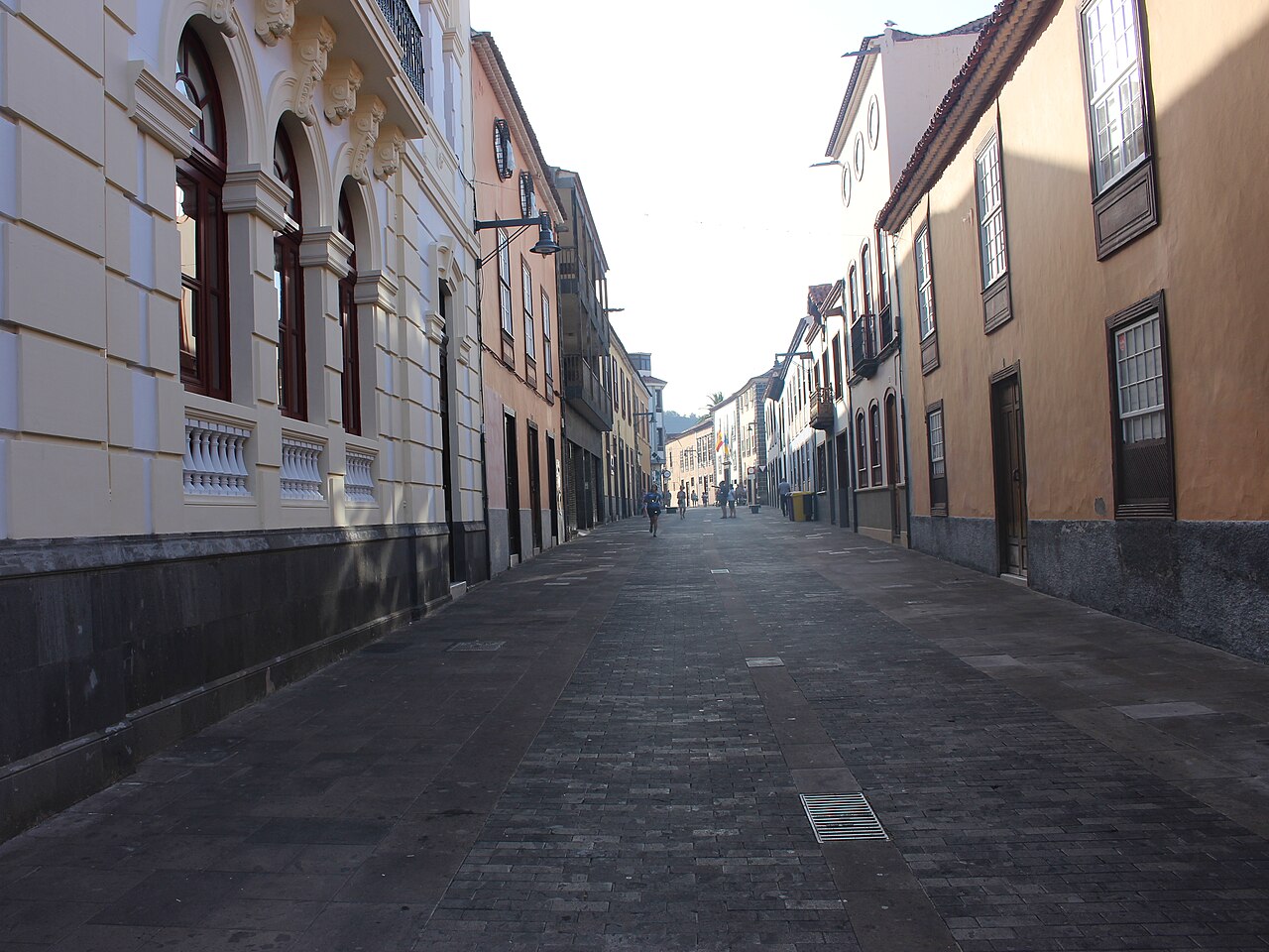 Calle del casco historico de La Laguna